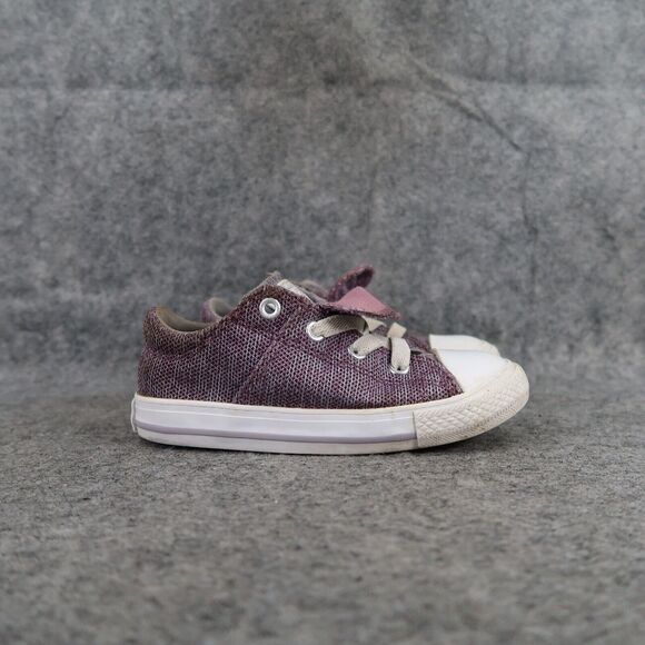 Converse Shoes Infant 9 Sneaker Chuck Taylor All Star Maddie Mouse Girls Toddler - Picture 2 of 14